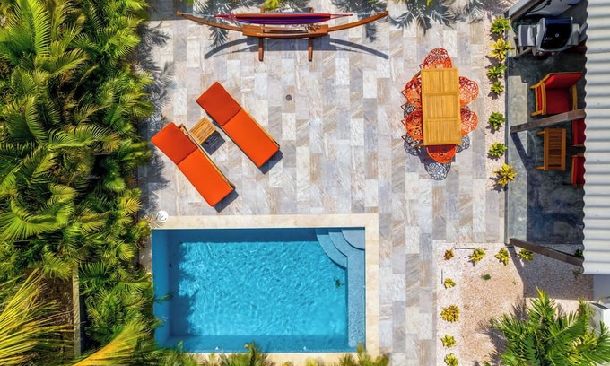 Belnem Villa | Four Villas private Magnesium Pool,Grill,Dive Rinse Tank,Garden,3min To Beach N4