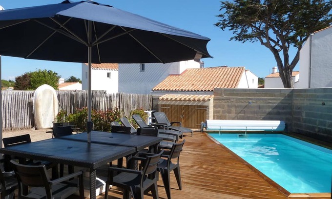 L'Epine House | New house with private pool in Noirmoutier - 10 people
