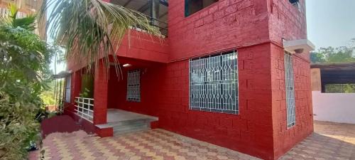Diveagar Villa | SherBaug 2BHK Villa-The Red Strom----Nearby Beach